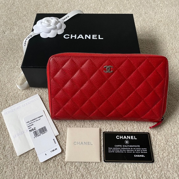 CHANEL Handbags - **AUTHENTIC CHANEL LARGE WALLET**